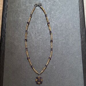 Beaded Pendant Necklace - Women Jewelry